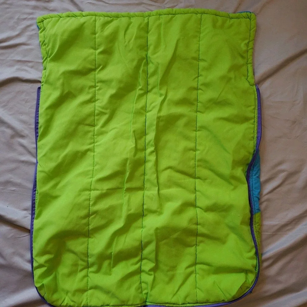 Vintage 90s Disney‎ Winnie The Pooh Kids Small Sleeping Bag 30.5 Inches Long